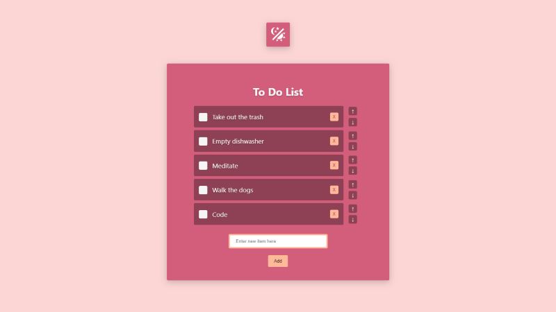 to do list